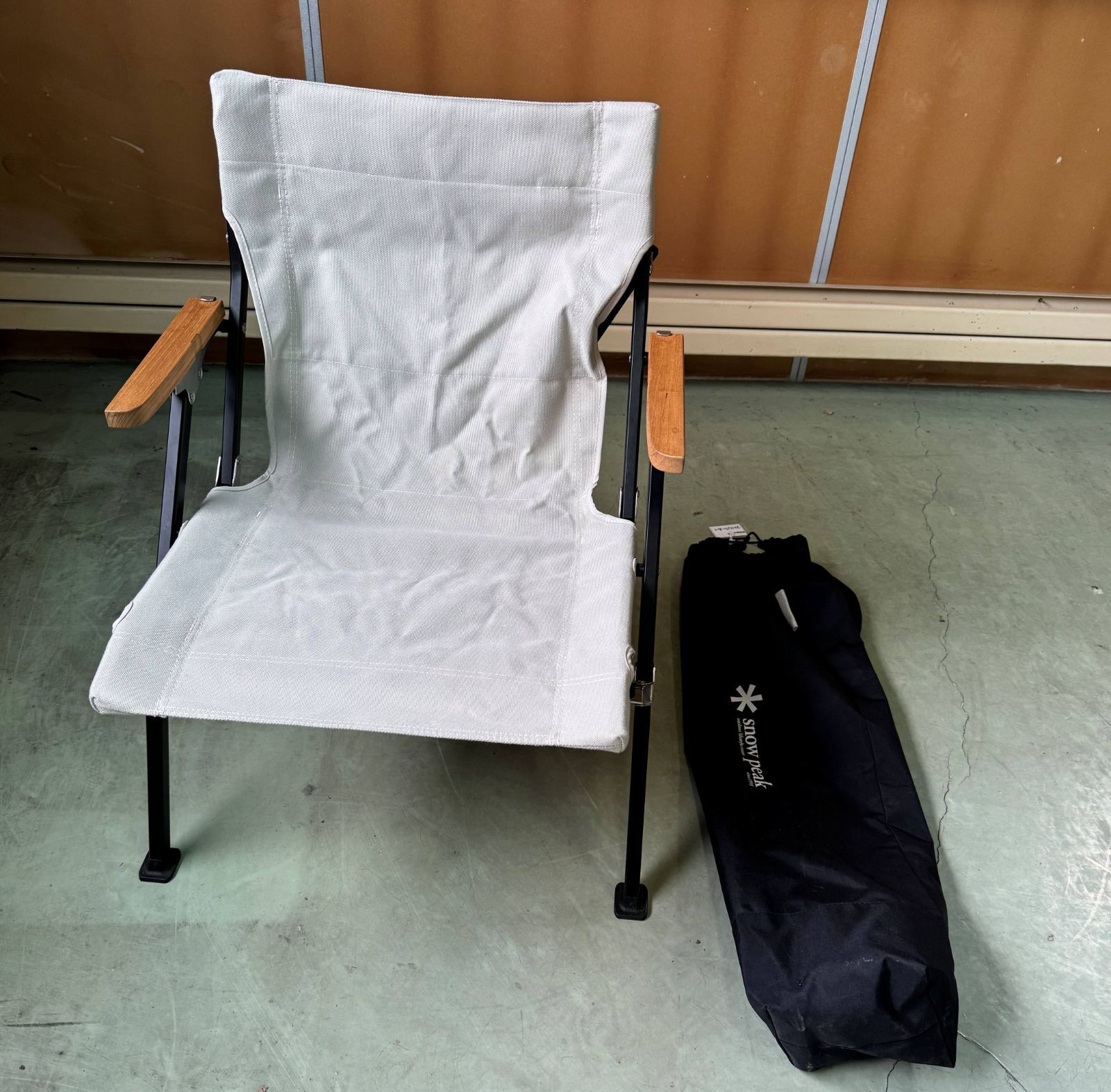 スノーピーク ローチェアショート アイボリー snow peak スノーピーク