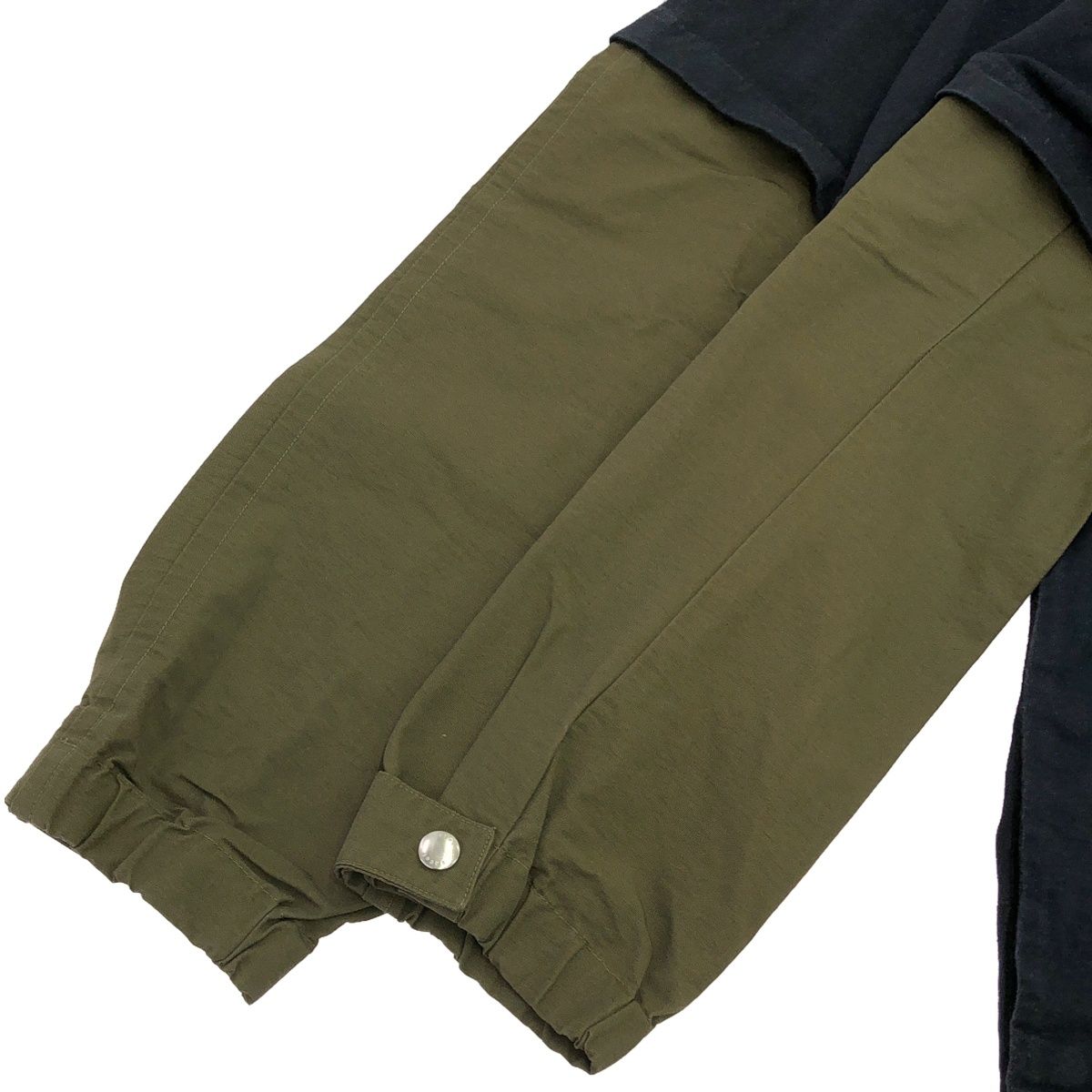 sacai サカイ 21SS Cotton Long Sleeve T-Shirt レイヤードロング