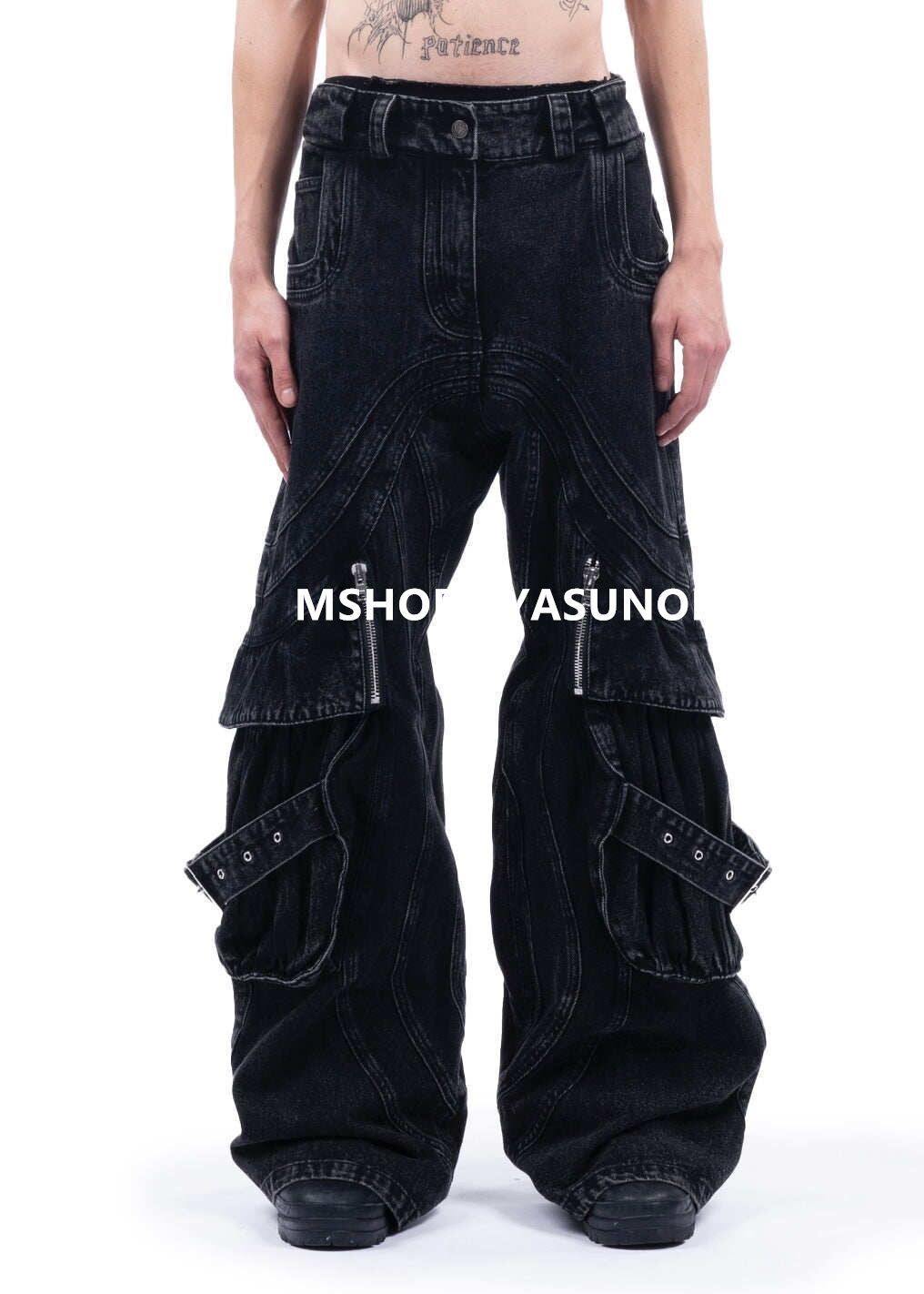 NO/FAITH STUDIOS ノーフェイススタジオ SS24 WAVE CARGO / BLK