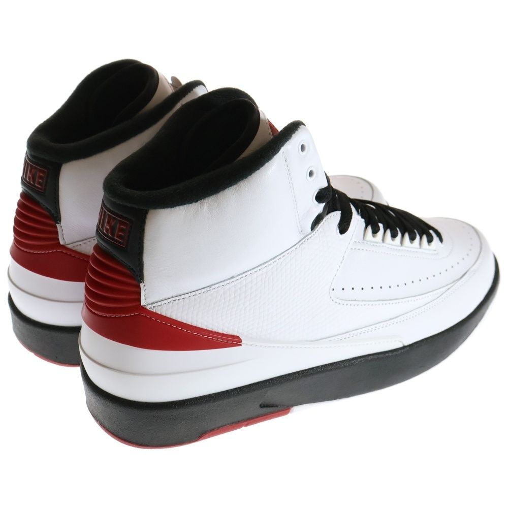Air Jordan ハイカットスニーカー ホワイト/レッド/ブラック NIKE (ナイキ) AIR JORDAN 2 OG CHICAGO 2022 エアジョーダン2