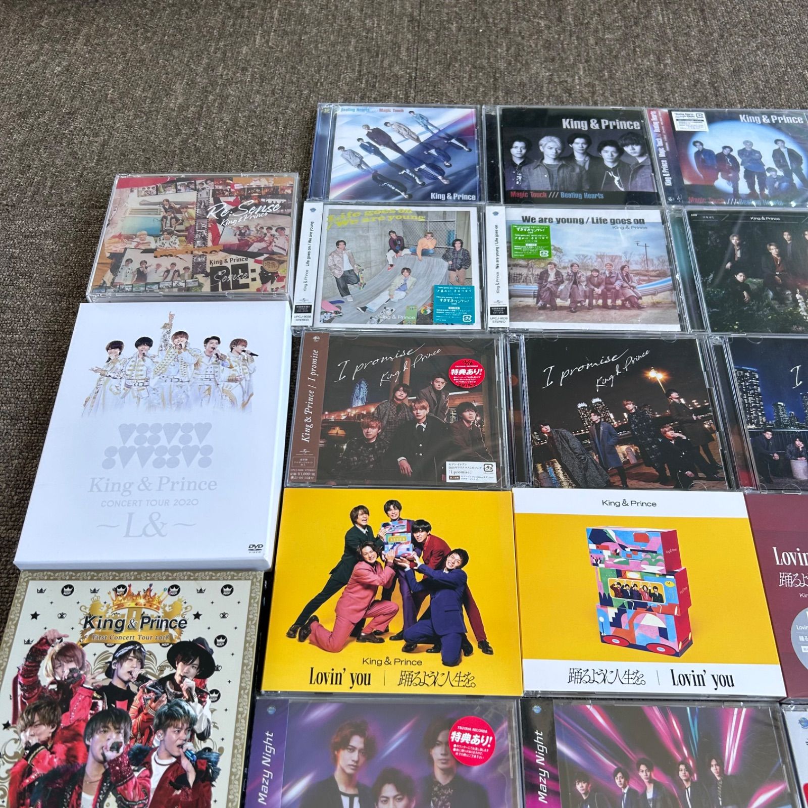 King & Prince CD・Blu-ray まとめ売り 特典付き 【公式通販】