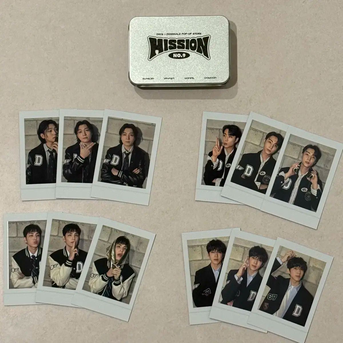 DAY6(デイシックス) TINCASE POLAROID SET ー MISSION No 9