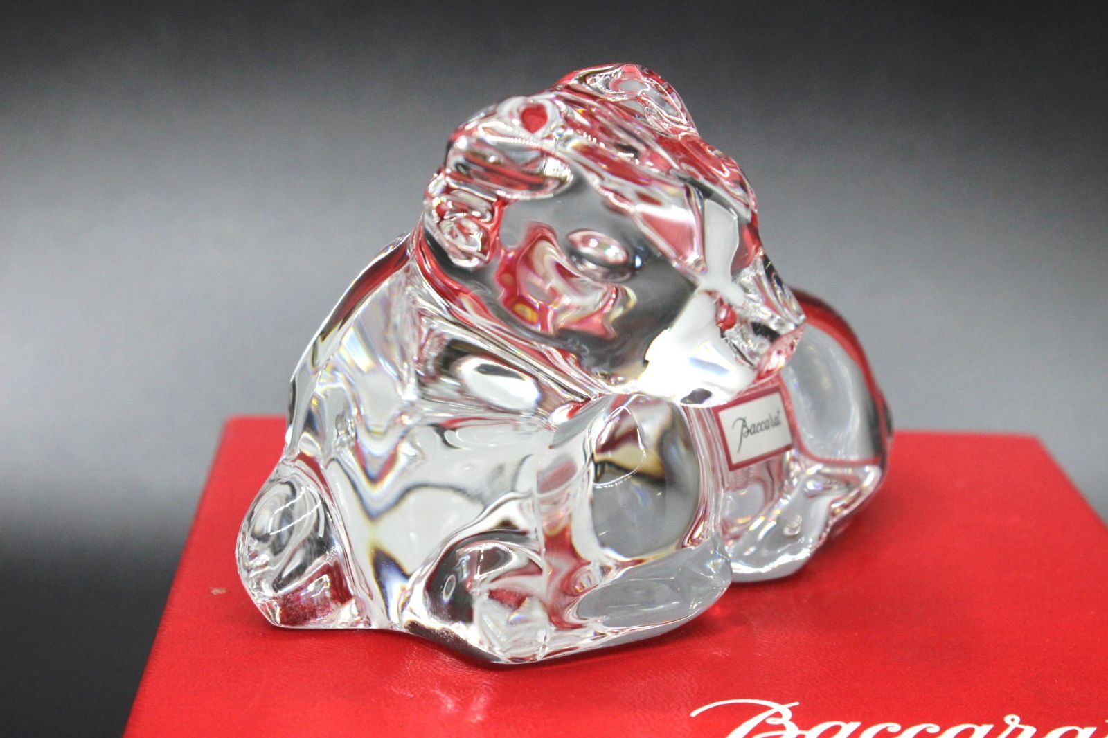 コレクション バカラ 干支 ウシ 牛 丑 クリスタル クリア オブジェ 置物