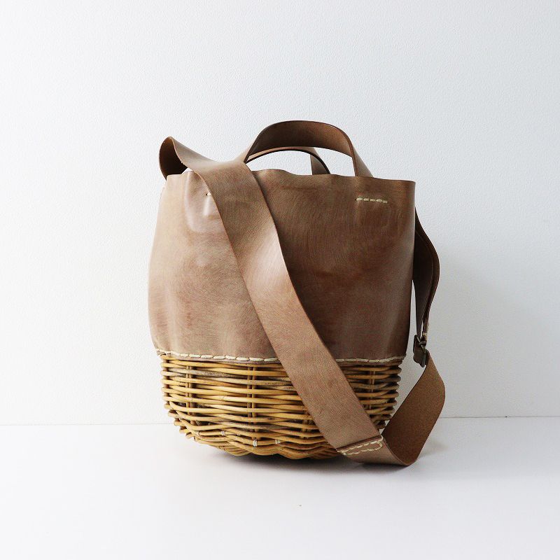 未使用⭕️エバゴス　ebagosスシーズン限定　2way＆ショルダー*かごバッグ 未使用 保管品 エバゴス ebagos 2wayどんぐり オイルショルダー