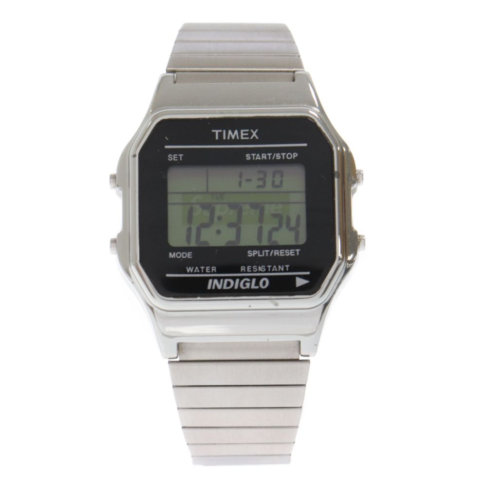 SUPREME (シュプリーム) 19AW×Timex Digital Watch タイメックス デジタルウォッチ 腕時計 シルバー - メルカリ
