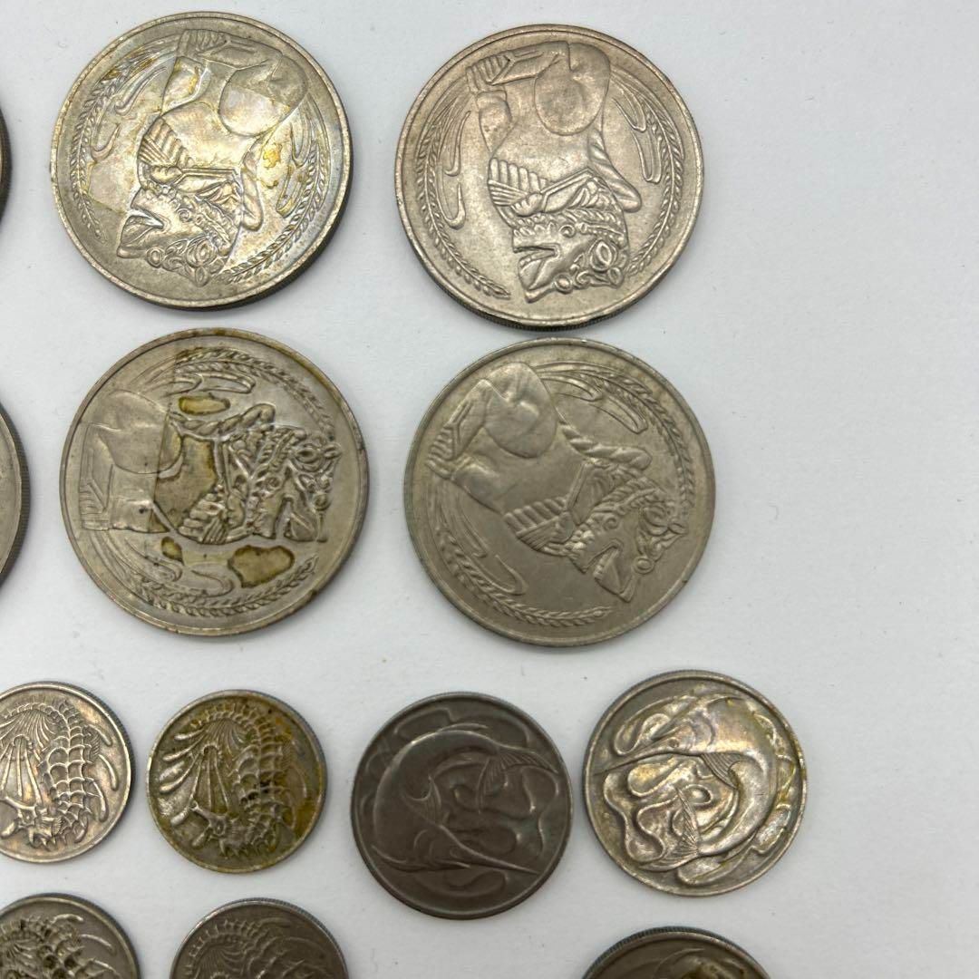 シンガポール 旧貨幣 コインセット $1 $10 $20 $5