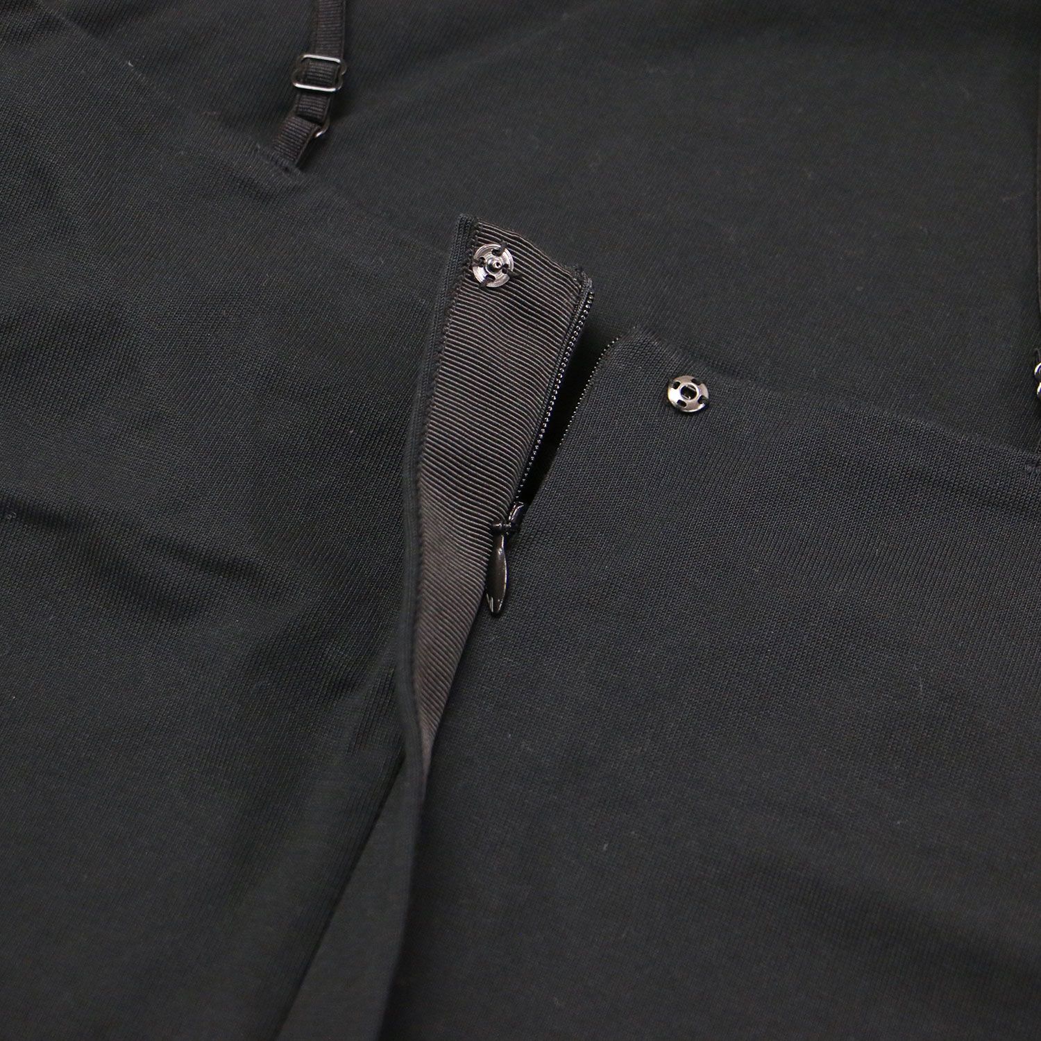 AEWEN MATOPH イウエン マトフ ワンピース ブラック 黒 サイズ:38(M) | 23春夏 スクエア キャミ ワンピース | ロング タイト カットソー素材 コットン | 日本製 | トップス ドレス【レディース】【中古】【K4541】 AEWEN MATOPH イウエン マトフ ワンピース ブラック 黒 サイズ:38(M