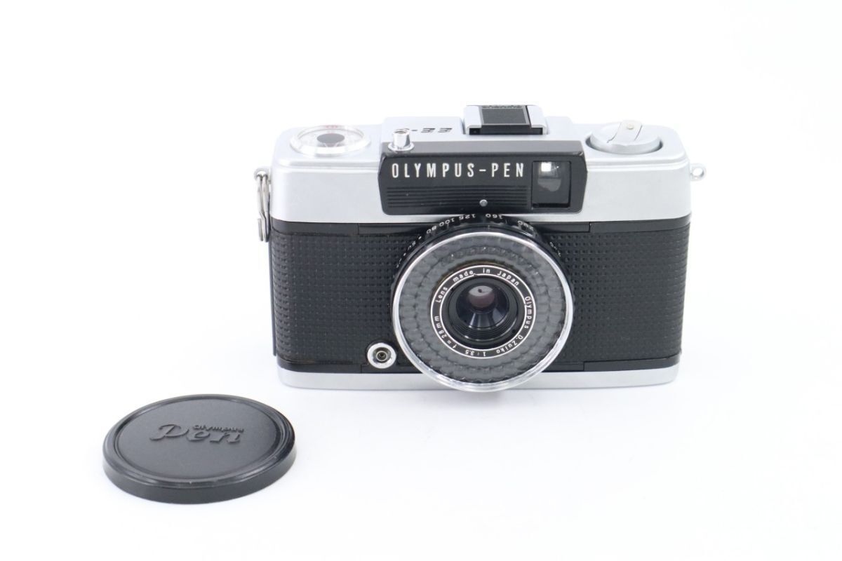 OLYMPUS PEN EE-3 シルバーボディ オリンパス コンパクトフィルムカメラ f03218