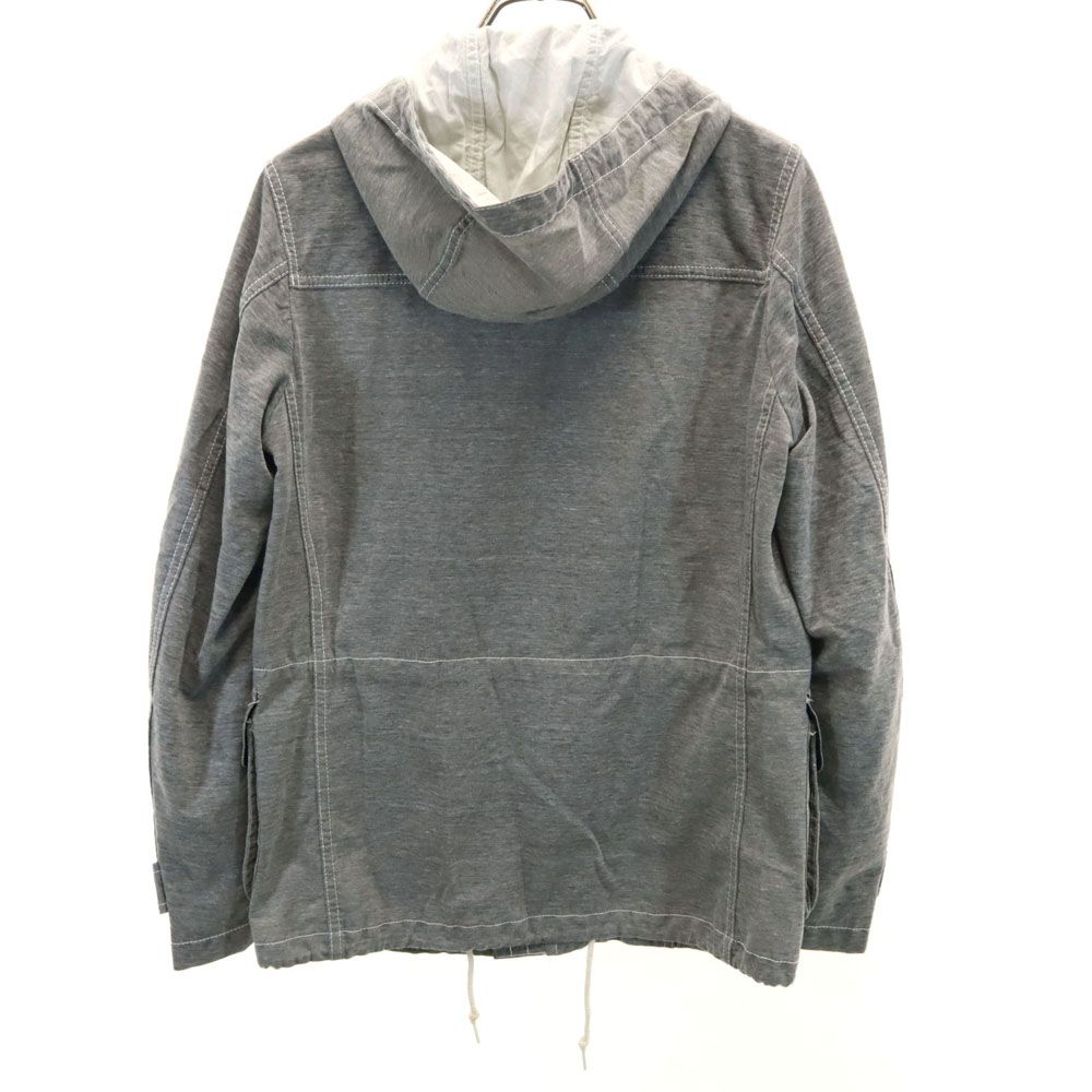 コムデギャルソンオム AD2011 日本製 HI-J047 長袖 ジャケット XS グレー COMME des GARCONS HOMME フード メンズ