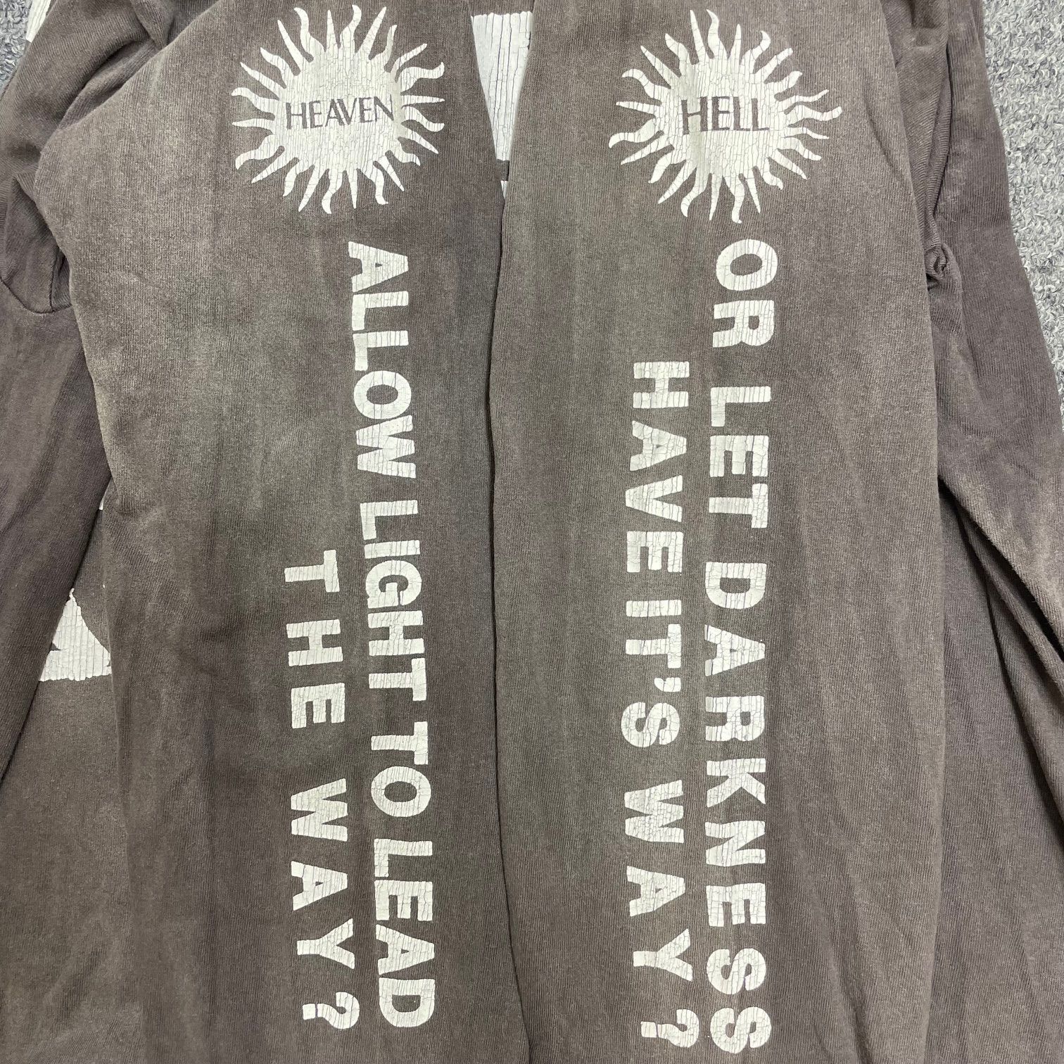 参考上代30800円 SAINT MICHAEL 21AW LS TEE EYES W.I.H 長袖Tシャツ