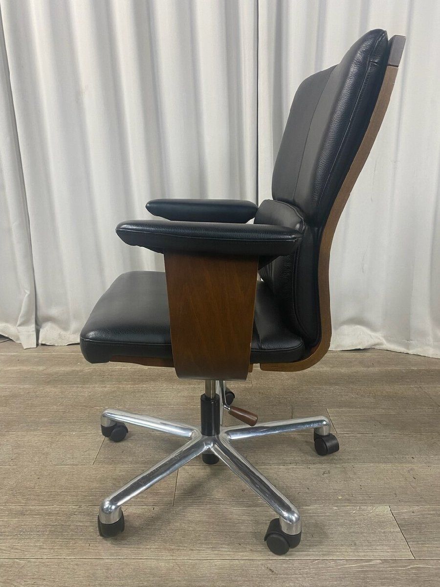 GE64 カリモク X38 本革 デスク チェア レザー オフィス 書斎 プレジデント エグゼクティブ 神奈川県秦野市 A3 MARWIL-DEMENAGEMENTS_CH