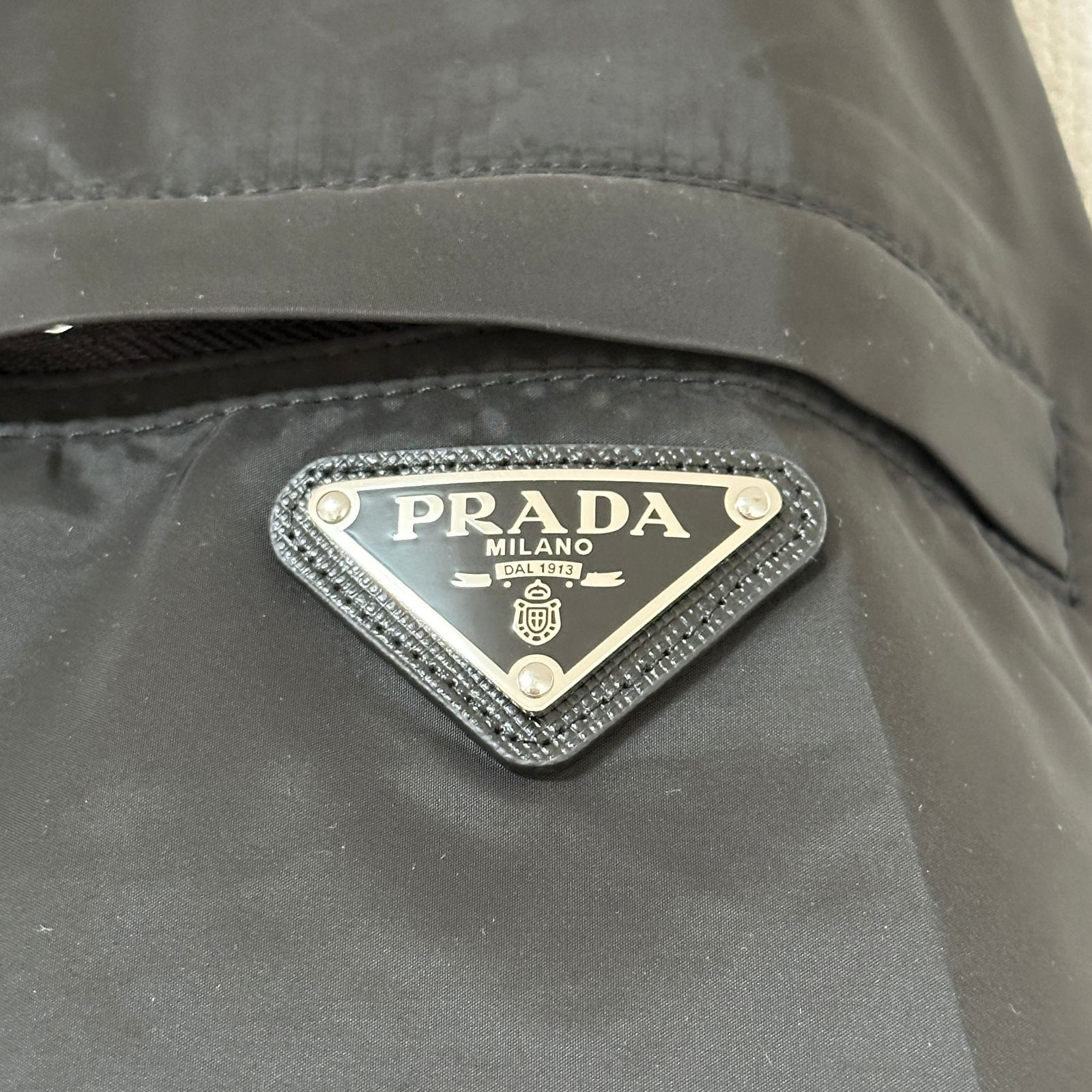 PRADA*SGA466 ナイロン ジップ ジャケット 48サイズ