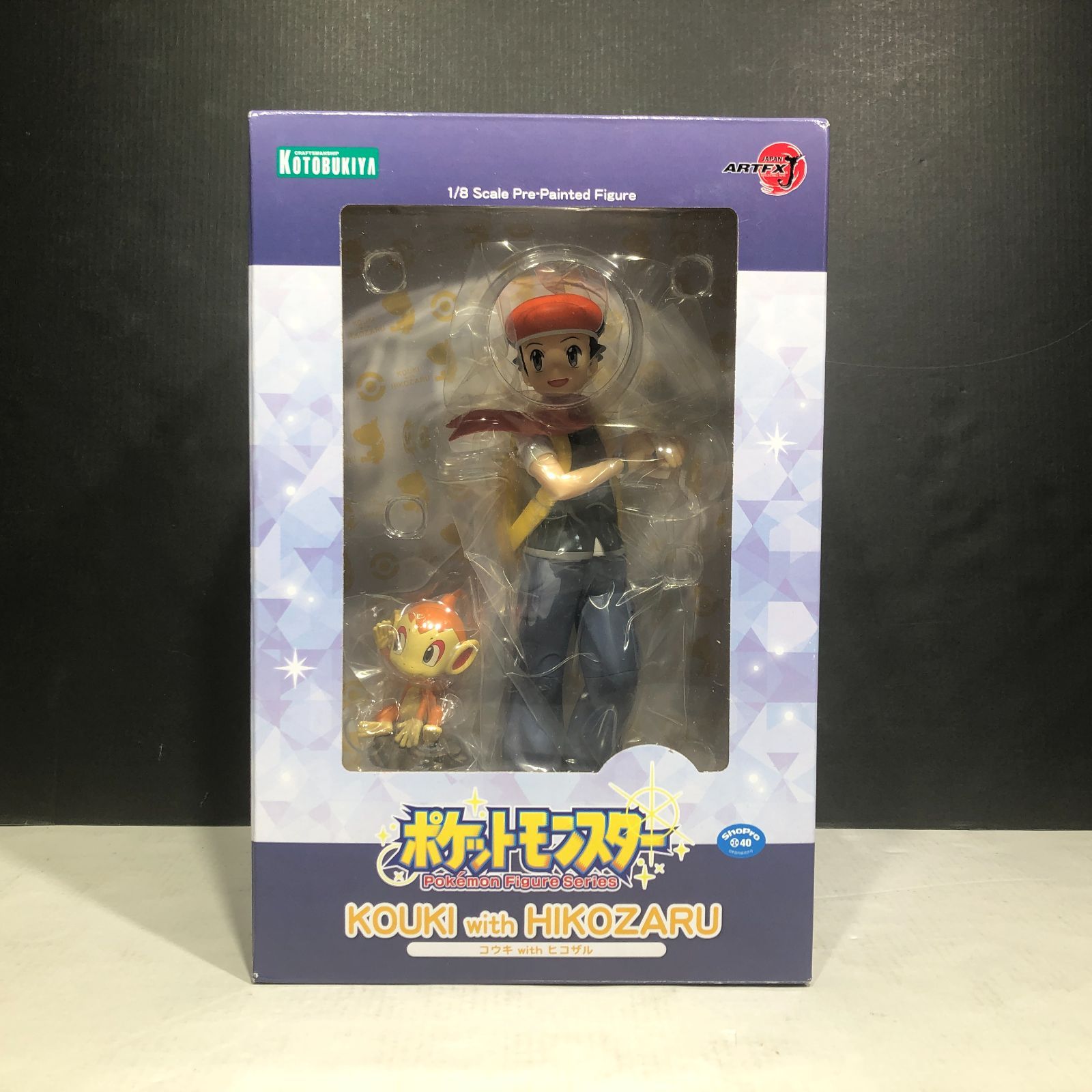 コトブキヤ　ポケモン　コウキ＆ヒコザル　未開封　値下げ不可 城東30-058/併売】KOTOBUKIYA ポケットモンスター コウキ with