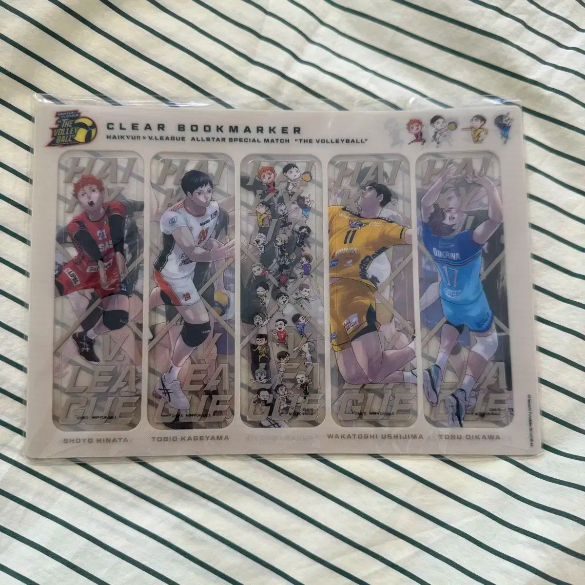 ハイキュー　Vリーグver オールスターコレクション　箔押しカード　未開封7点 ハイキュー Vリーグver オールスターコレクション 箔押しカード 未開封