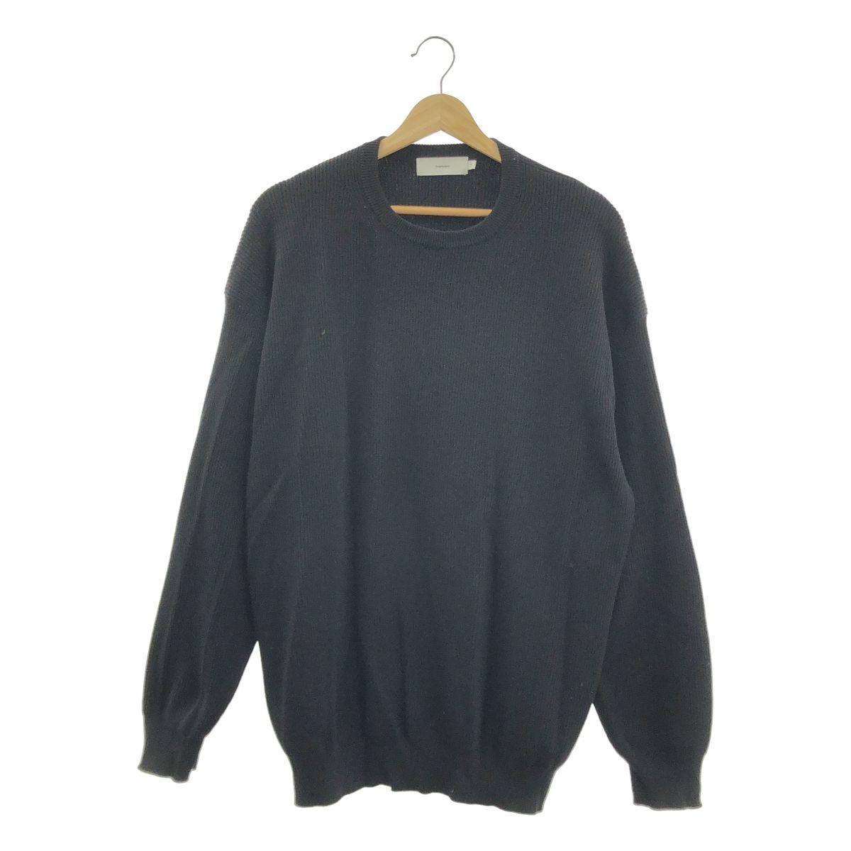 Graphpaper / グラフペーパー | 2021AW | High Density Crew Neck Knit 