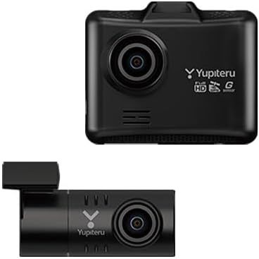 YUPITERU ユピテル ドライブレコーダー Y-116c 前後 2カメラ 200万画素 夜間も鮮明記録 FullHD 対角(フロント160リア160) 広角 液晶 SDカードフォーマット不要 GPS Gセンサー(衝撃録画) HDR(フロント)