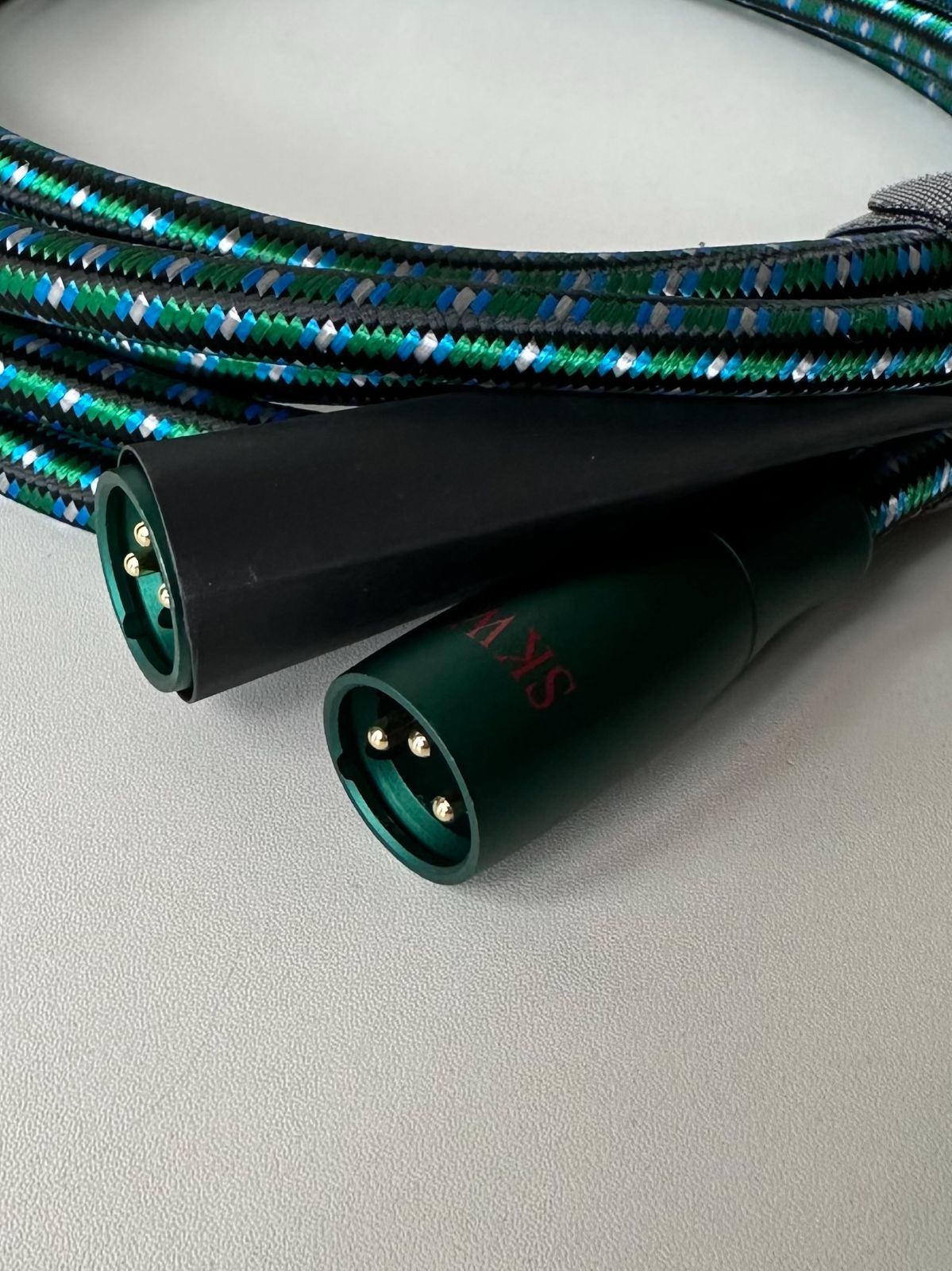 SKW Hi-Fi XLRオーディオケーブル オス-メス キャノンケーブル　2m SKW Hi-Fi XLRオーディオケーブル オス-メス キャノンケーブル