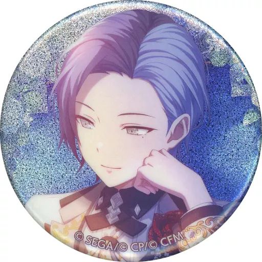 プロジェクトセカイ　グリッター缶バッジイベントイラストコレクション　青柳冬弥 プロジェクトセカイ 青柳冬弥 プロセカ グリッター缶バッジ イベント