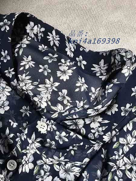 シフォンポリ長袖 七分袖