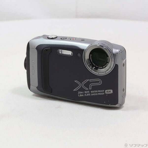 中古品〕 FinePix XP140 ダークシルバー【377】 - メルカリ