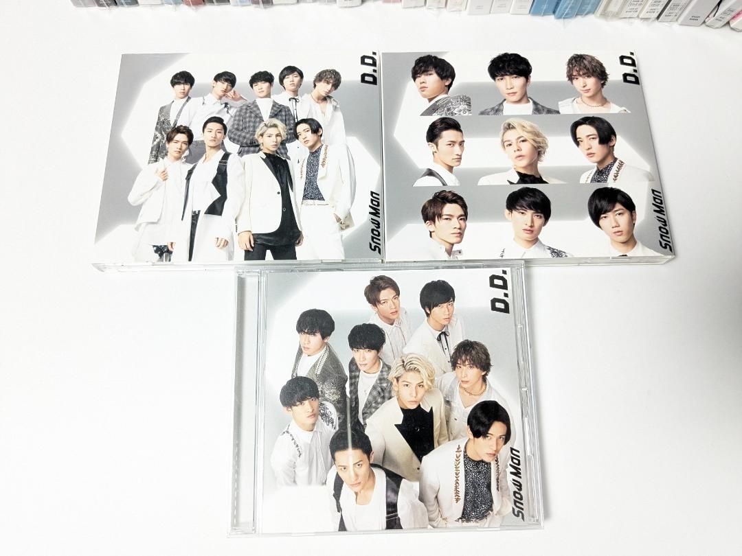 Snow Man シングル CD 3形態 36本セット D.D. SERIOUS