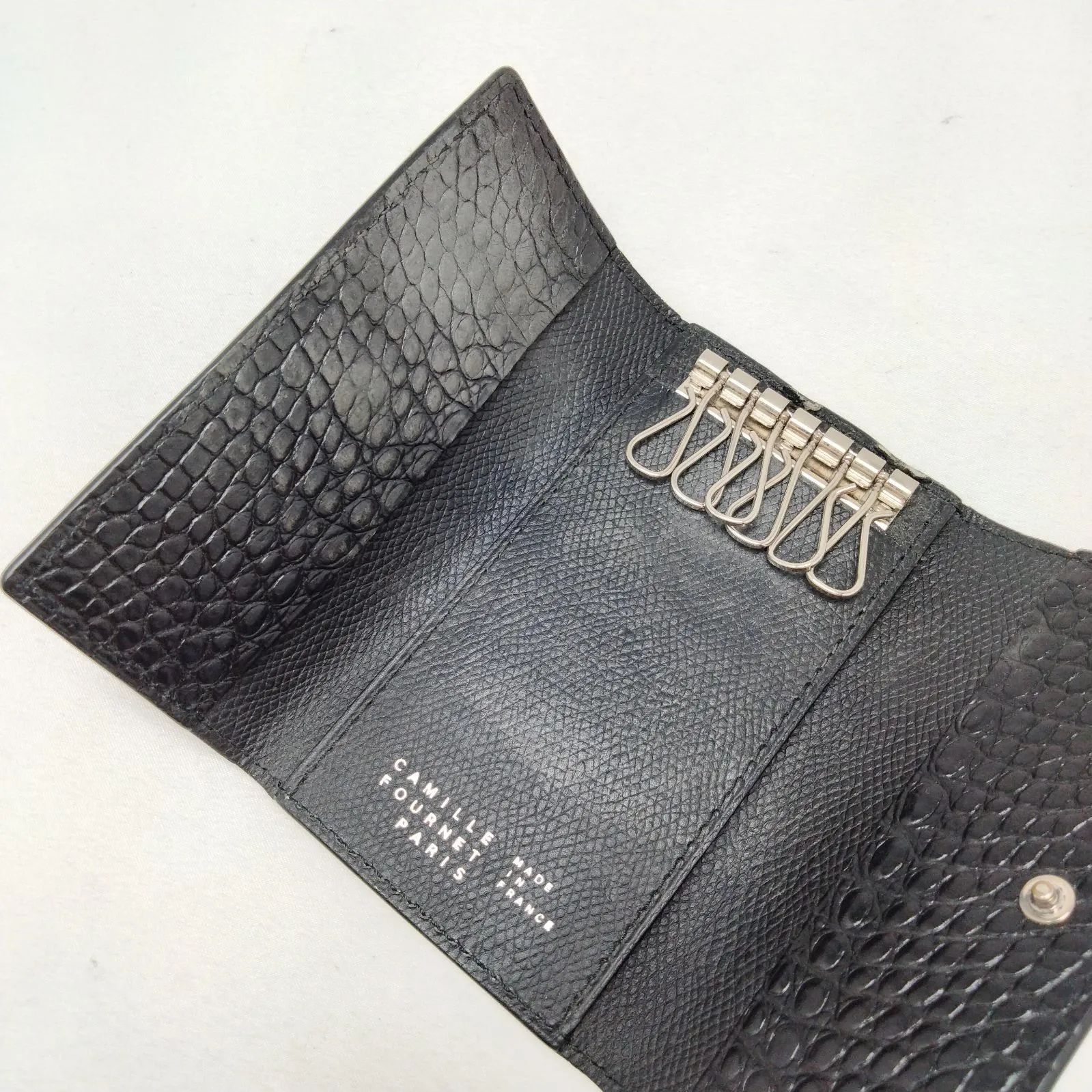 ✨️Camille Fournet✨️カミーユフォルネ アリゲーター×レザー キー