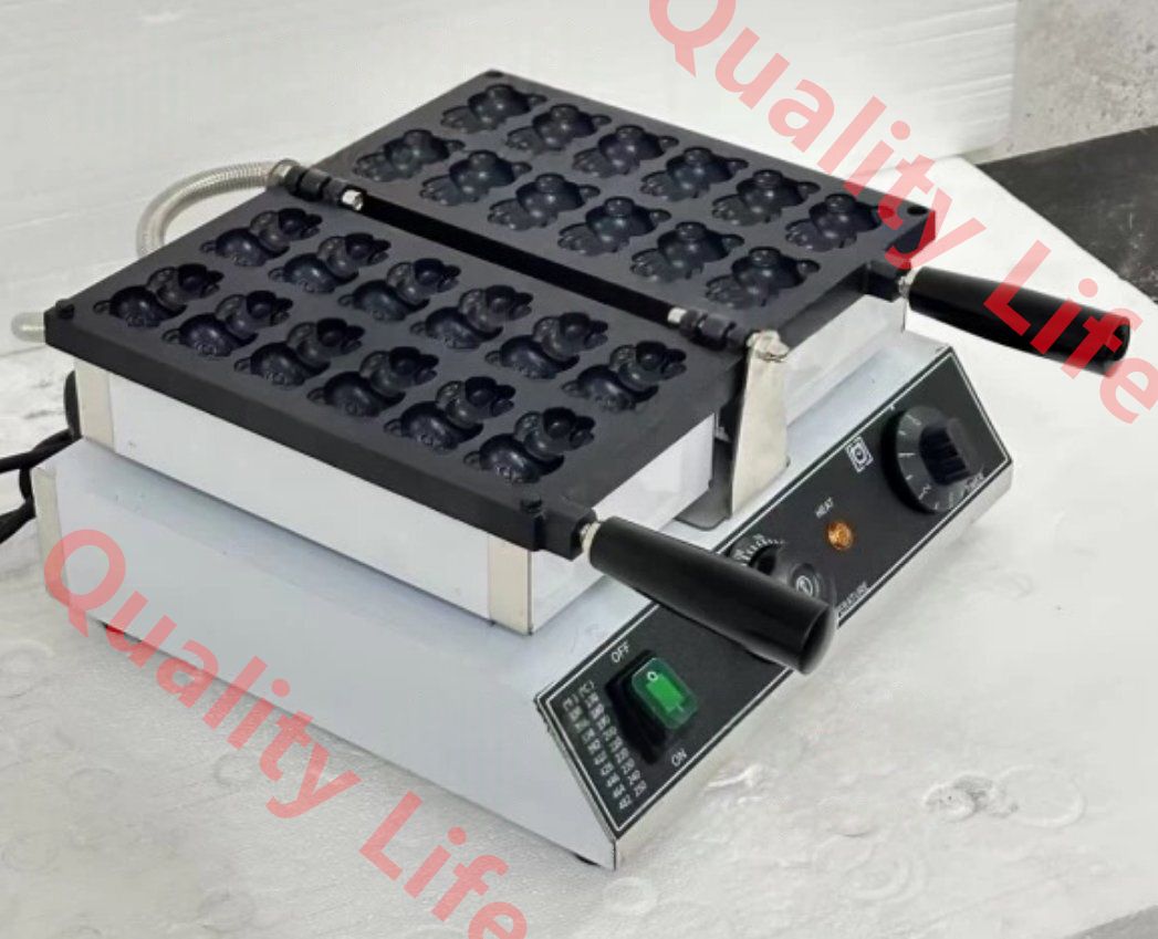 電気 パンダのベビーカステラ パンダ焼き機 12穴 単相 1 0０V 業務用 厨房機器 飲食店