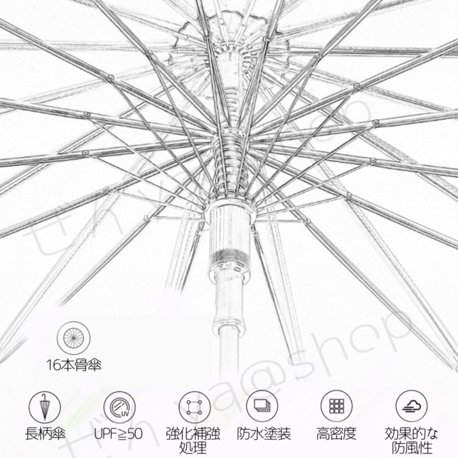 ダークブルー 装飾付き 長傘 晴雨兼用 ドレスプラス DRESS+ 傘 折りたたみ傘 晴雨兼用 日傘 雨傘 花柄