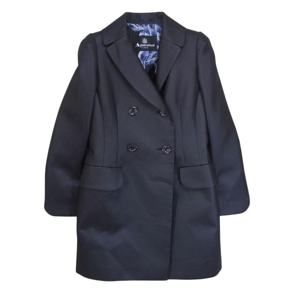 Aquascutum アクアスキュータム ジャット 123500-39 裏地総柄 ダブル