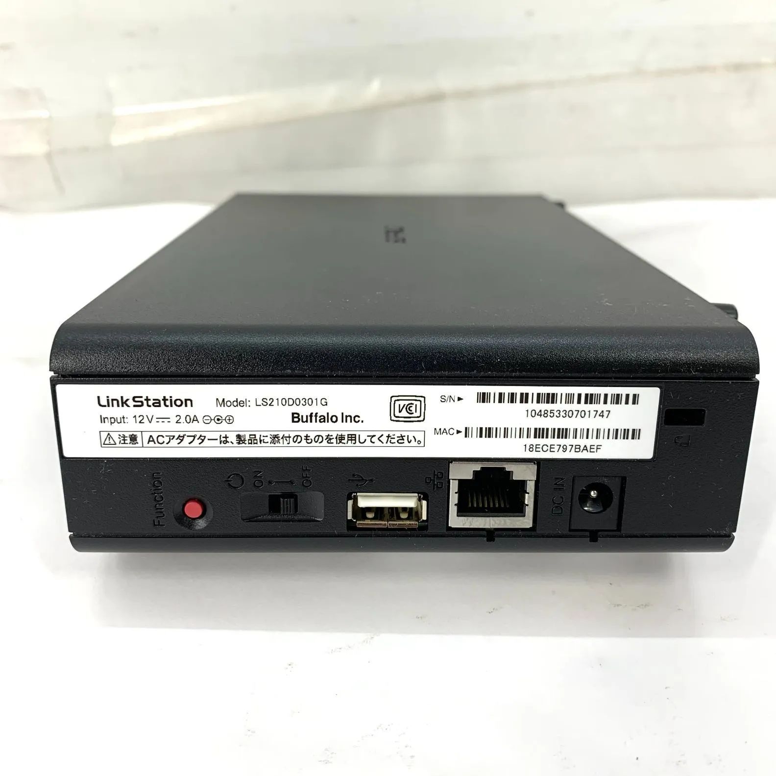 [開封済み]BUFFALO LS210D0301G 3TB BUFFALO LinkStation LS210D0301G [3TB]