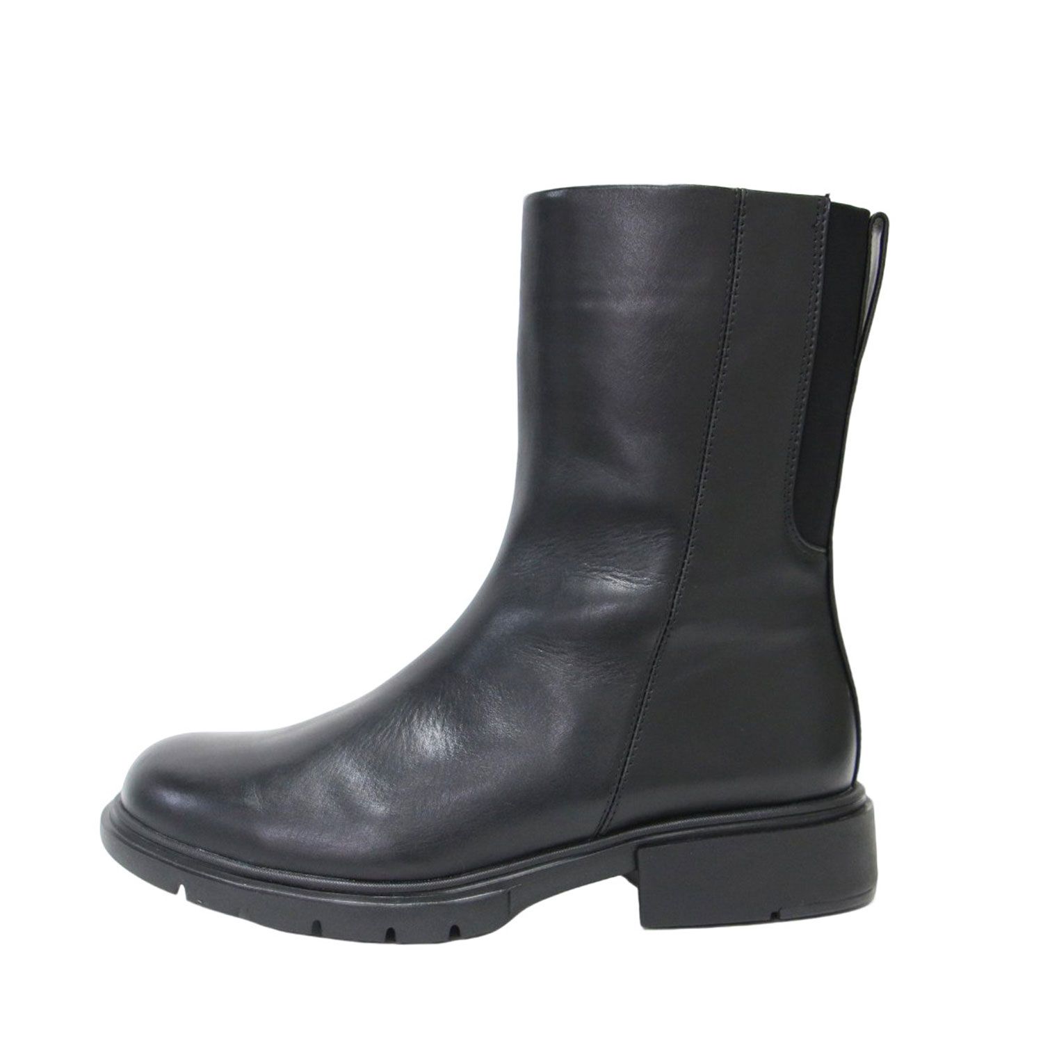 G*Y様 【新品】STYLE DELI 4.5cmチャンキーヒールブーツ スエー レザー