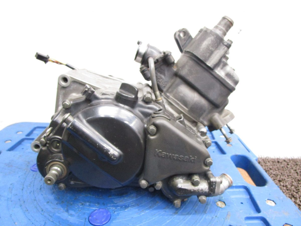 KSR-1 エンジン □A5447 MX050B 始動 済み OH素材に カワサキ MX050BE キャブ車 12V