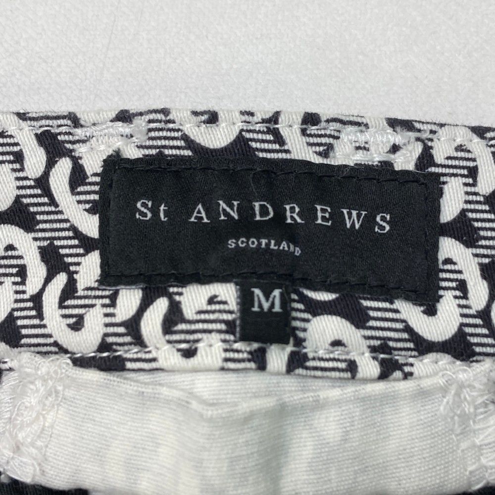 サイズ：M ST ANDREWS セントアンドリュース  ストレッチスカート 総柄 ブラック系 [240101440067] ゴルフウェア レディース ストスト サイズ：M ST ANDREWS セントアンドリュース ストレッチスカート