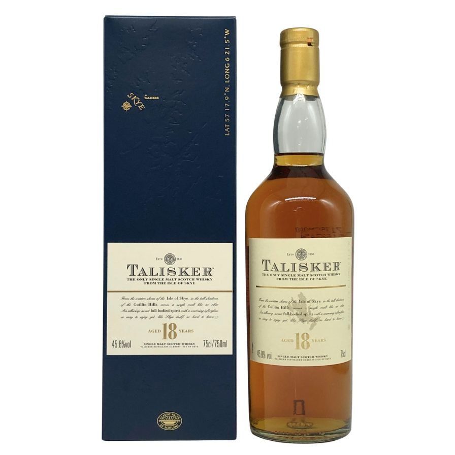 タリスカー 18年 旧ボトル 750ml 45.8% 未開栓 - メルカリ