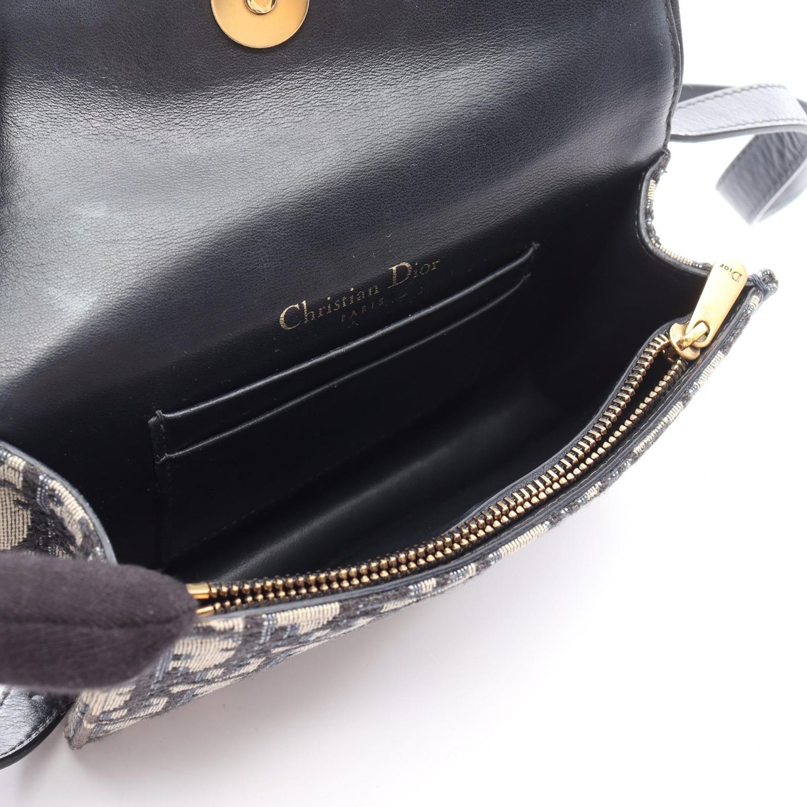 Dior ディオール SADDLE サドル オブリーク ジャガード ウエストバッグ ボディバッグ DECORATOM_COM_BR
