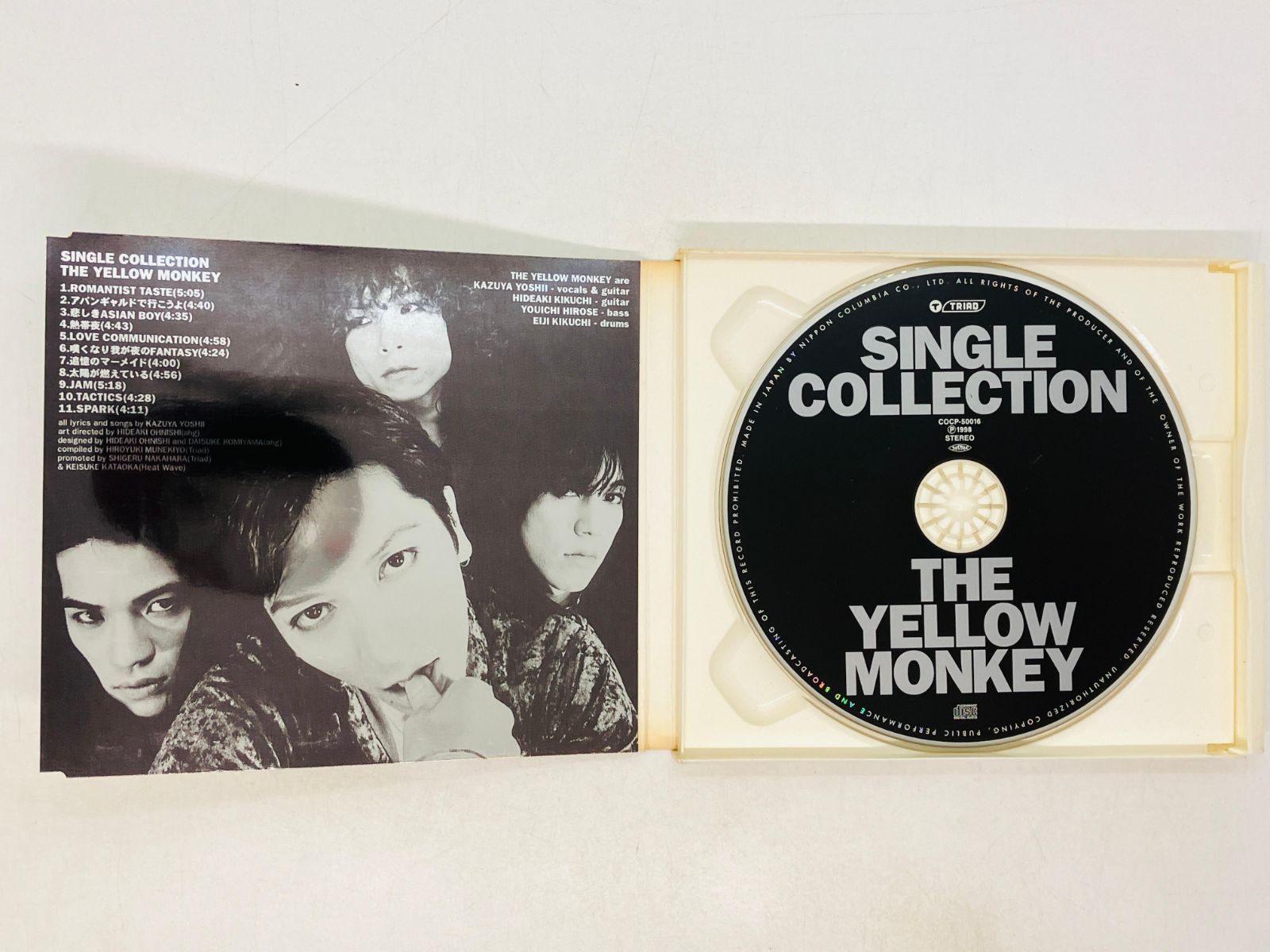 イエローモンキー　まとめ売り 結成35周年のTHE YELLOW MONKEY、通算6作目の「アルバム」1位