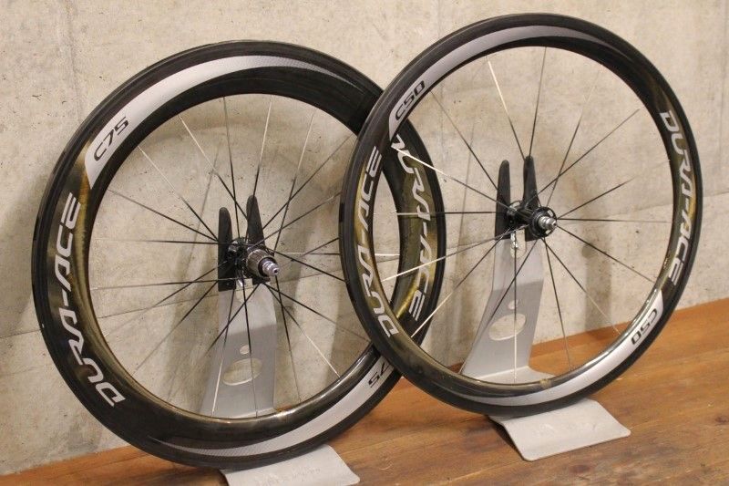 シマノ SHIMANO デュラエース DURA-ACE WH-9000 C75 C50 カーボン チューブラー ホイールセット シマノ 11S  ディープリム 【福岡店】 - メルカリ