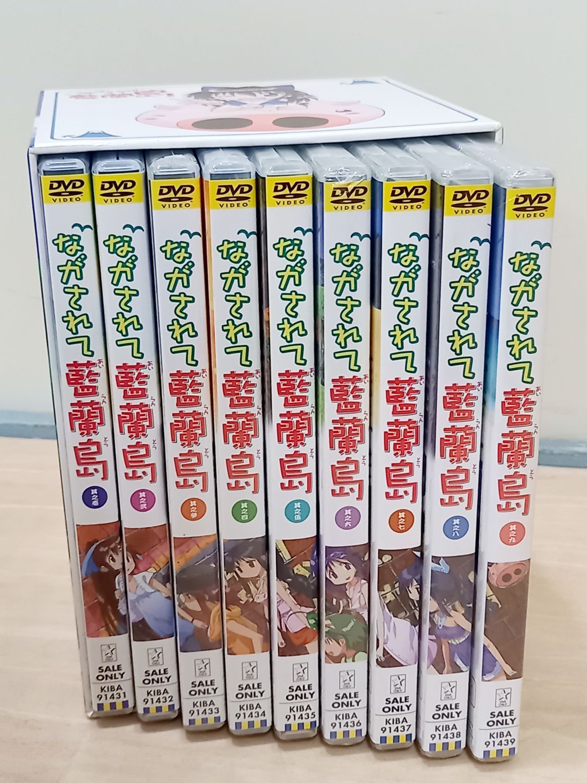ながされて藍蘭島　dvd 1〜9巻セット　box付き 極美品】ながされて藍蘭島 DVD 1〜9巻セット BOX付き - メルカリ