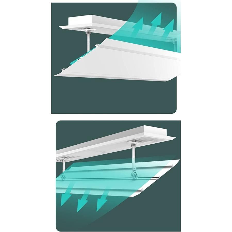 な角度天井サイドウォールセントラルエアコンデフレクターは 冷気がまっすぐ