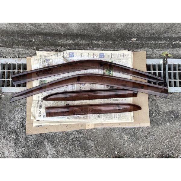 日産純正新品スカイライン R34 4ドア用 ドアバイザーセット 取付金具付 ER34 ENR34 HR34