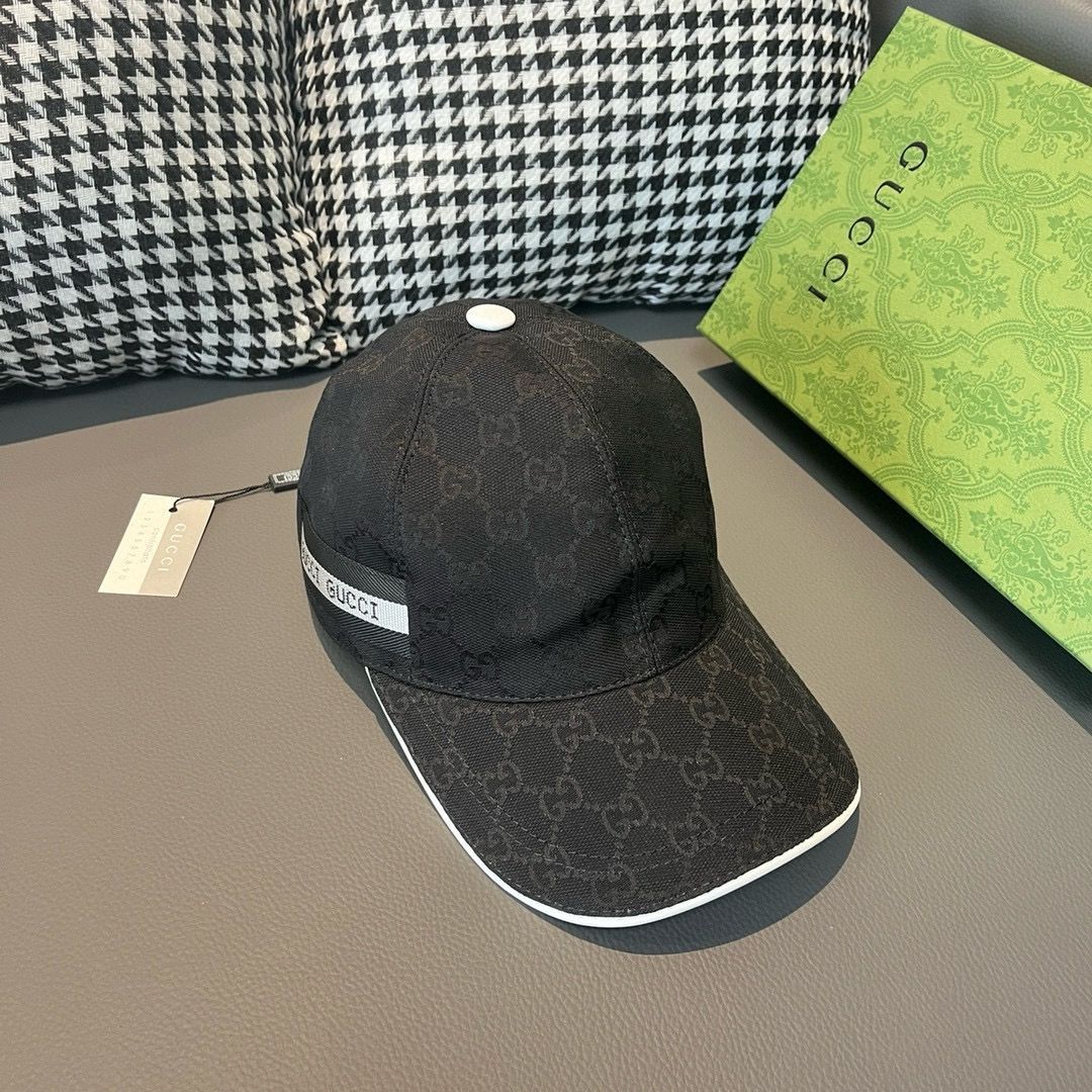 新品 GUCCI グッチ ベースボールキャップ 箱付 男女兼用 - メルカリ