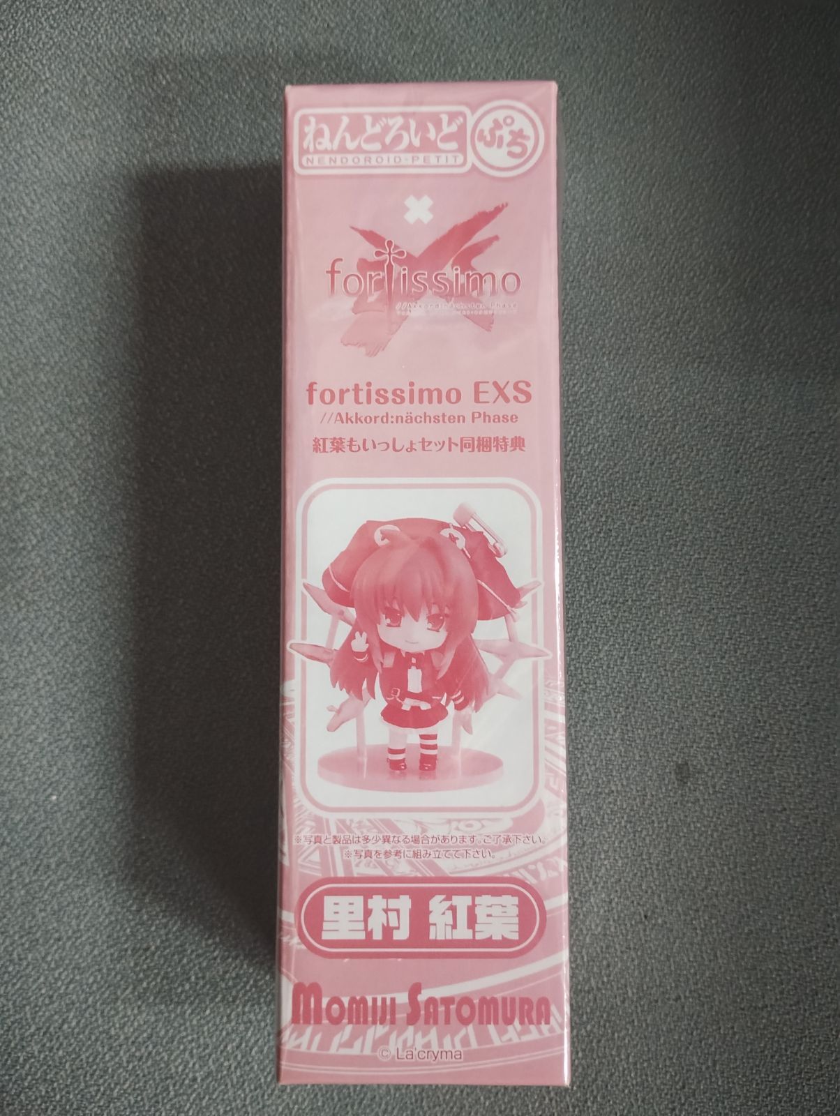 Used Nendoroid Satomura Momiji “PC Software Fortissimo EXS// AKKord: Nachsten Phase Momiji Mo Issho Set” Bundle Bonus