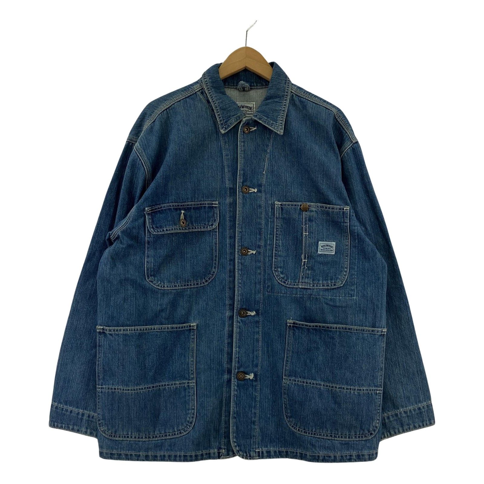 BIG JOHN WORLD WORKERS ビッグジョン デニムカバーオール BIG JOHN | ビッグジョン カバーオール World Workers デニム