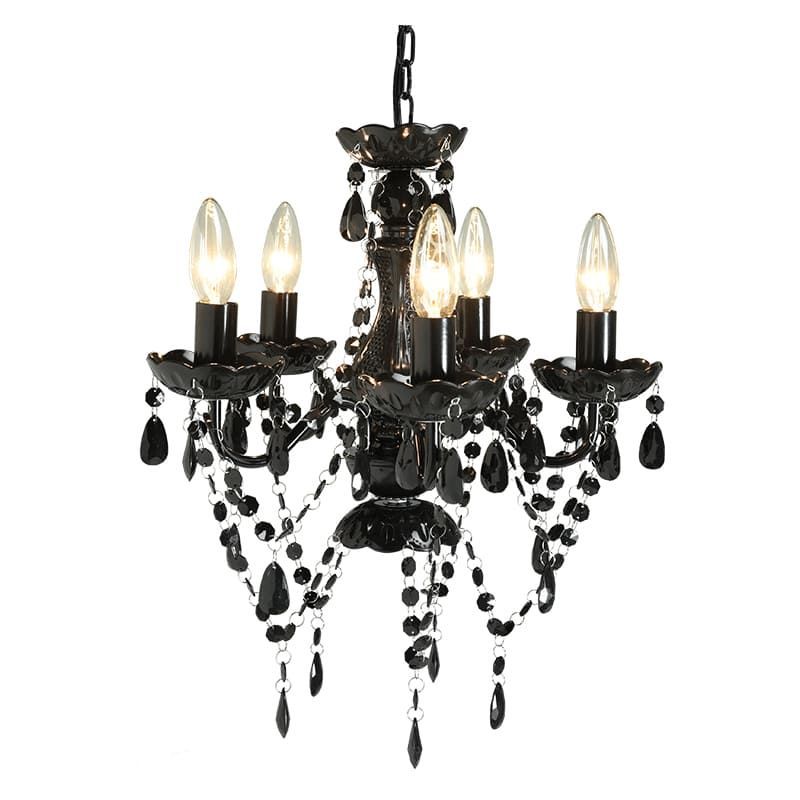 シャンデリア5灯（ブラック） NL-8605BK