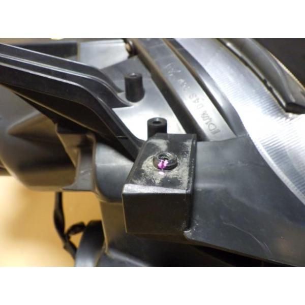 コーティング済 アルファード ANH25W 左ヘッドランプ・ヘッドライト  