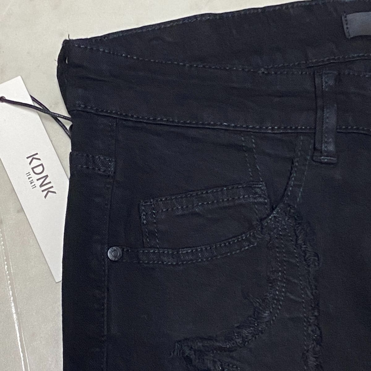 最新 海外限定 KDNK ディーケーエヌケー Stacked Skinny Flare