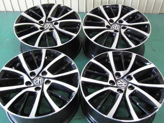 価格の冬セット フォルクスワーゲン ゴルフ7純正 ブレードホイール