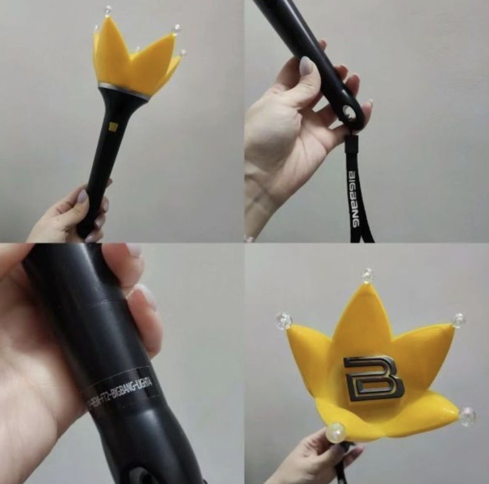 bigbang ペンライト ホワイト　箱付き BIGBANG ペンライト 応援灯 ホワイト 箱付き 王冠型 - メルカリ