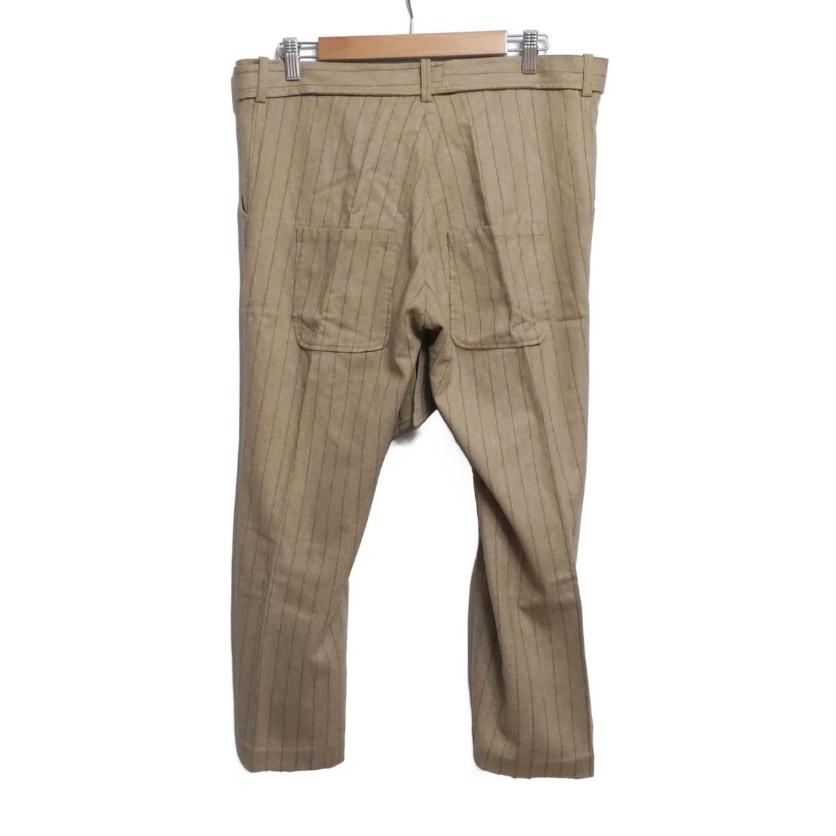 MARNI(マルニ) パンツ サイズ38 S レディース - ベージュ×ブラウン  