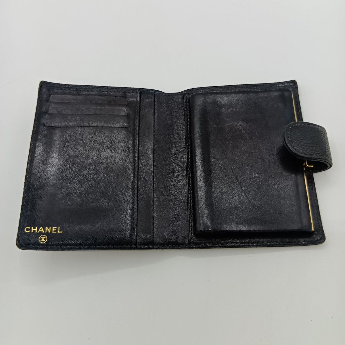 ◎◎CHANEL シャネル 二つ折り財布 がま口財布 ココマーク